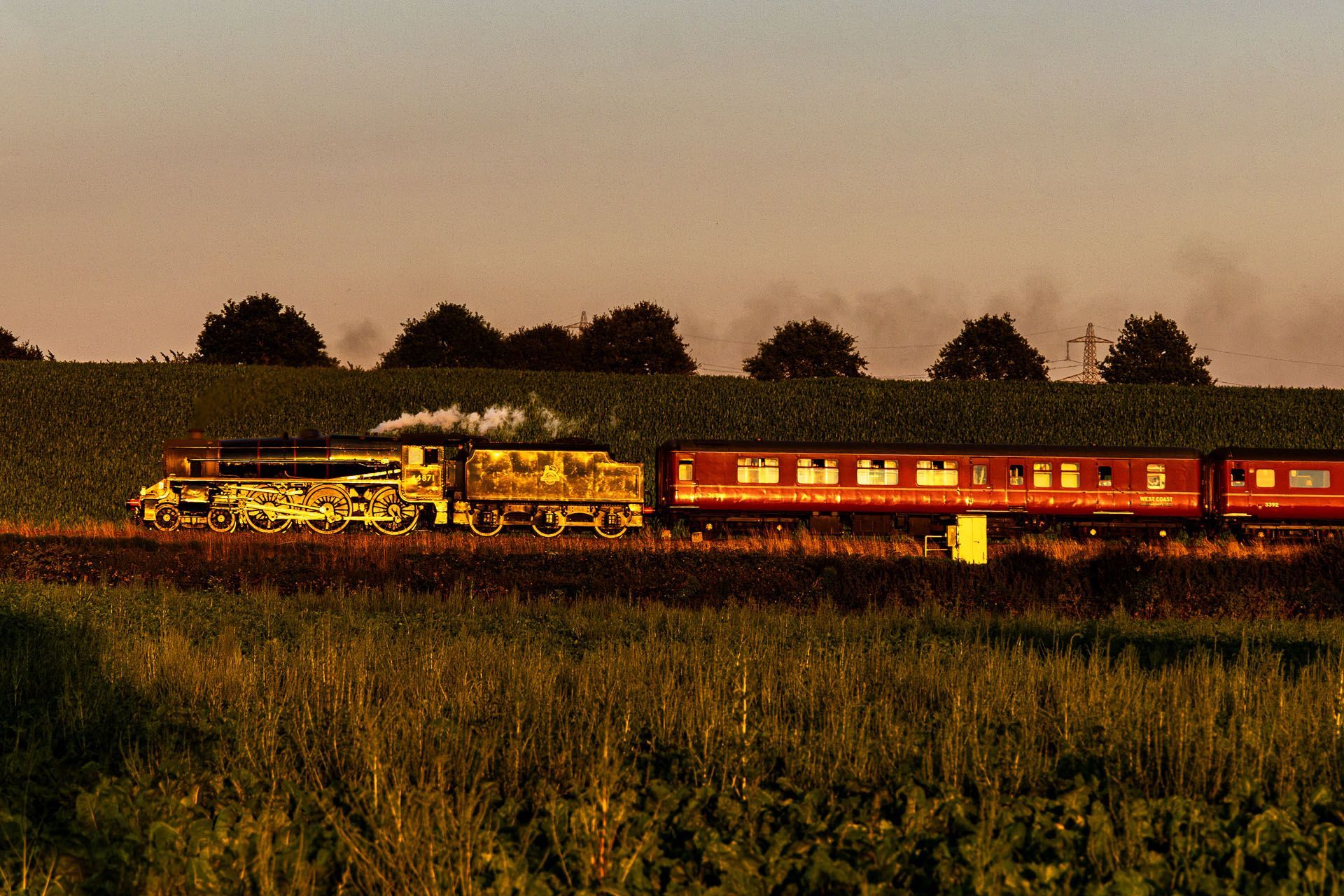 atlantic coast express steam train