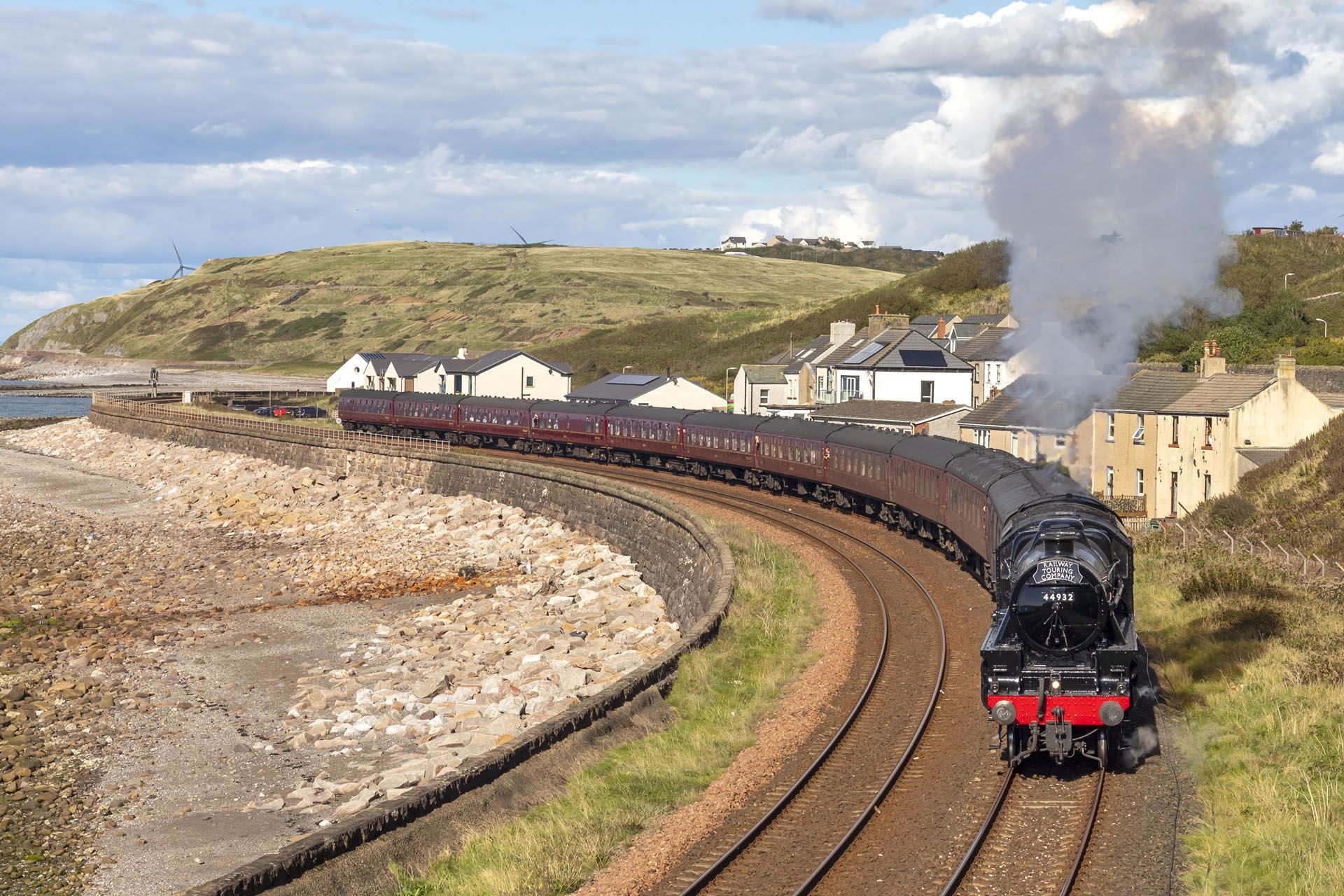 cumbrian coast express steam train