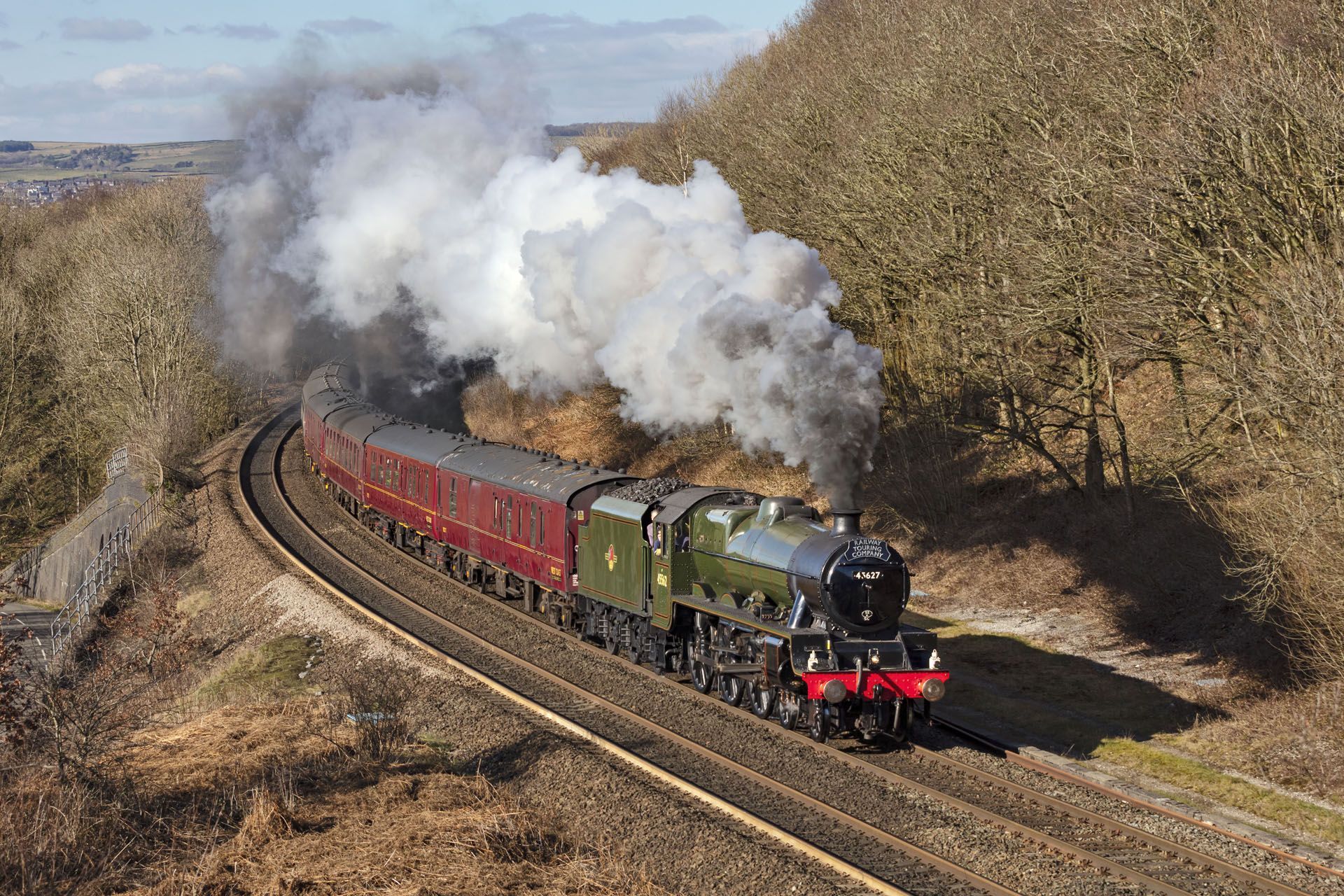 the rail 200 steam train