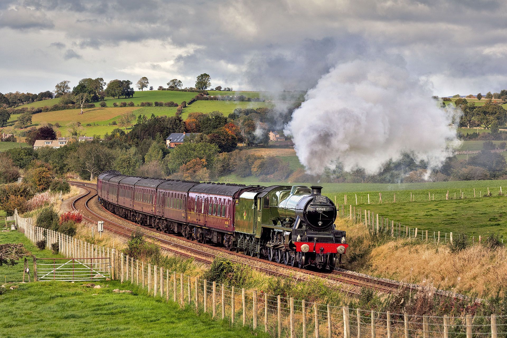 the rail 200 steam train