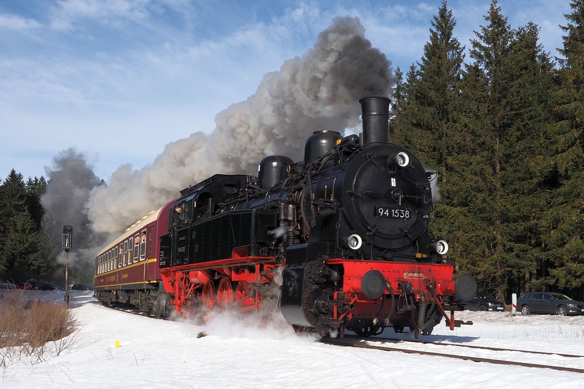 Steam and Christmas Markets in Germany