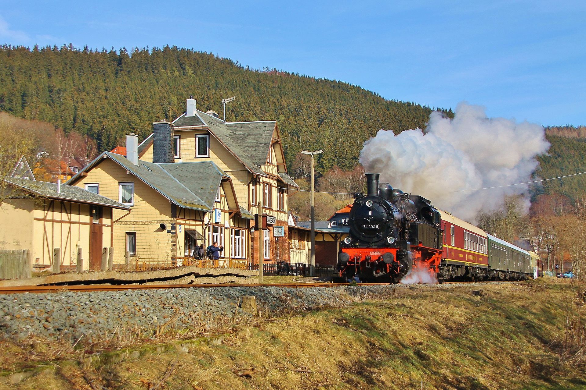 Steam and Christmas Markets in Germany