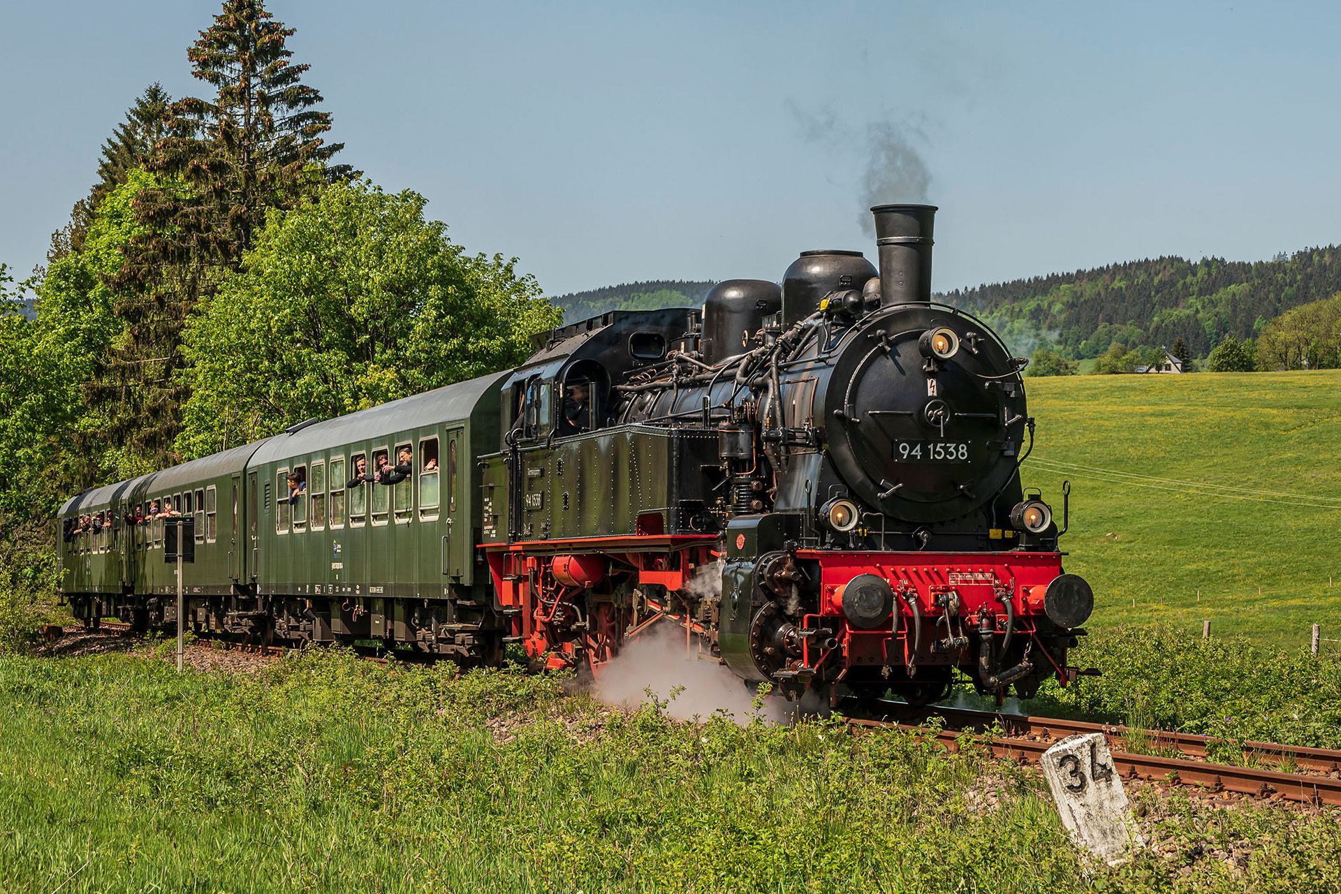 Steam and Christmas Markets in Germany