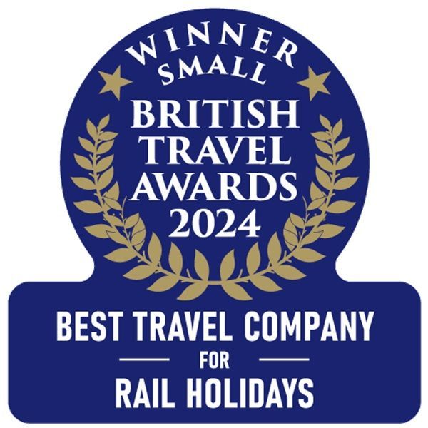 british travel awards logo - Best Travel Company for rail holidays