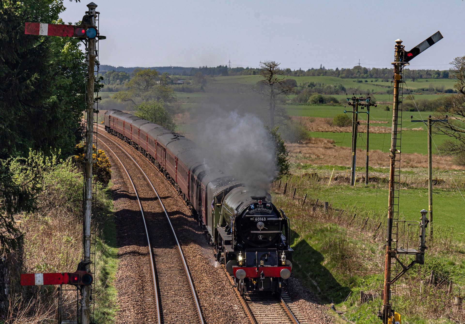 atlantic coast express steam train