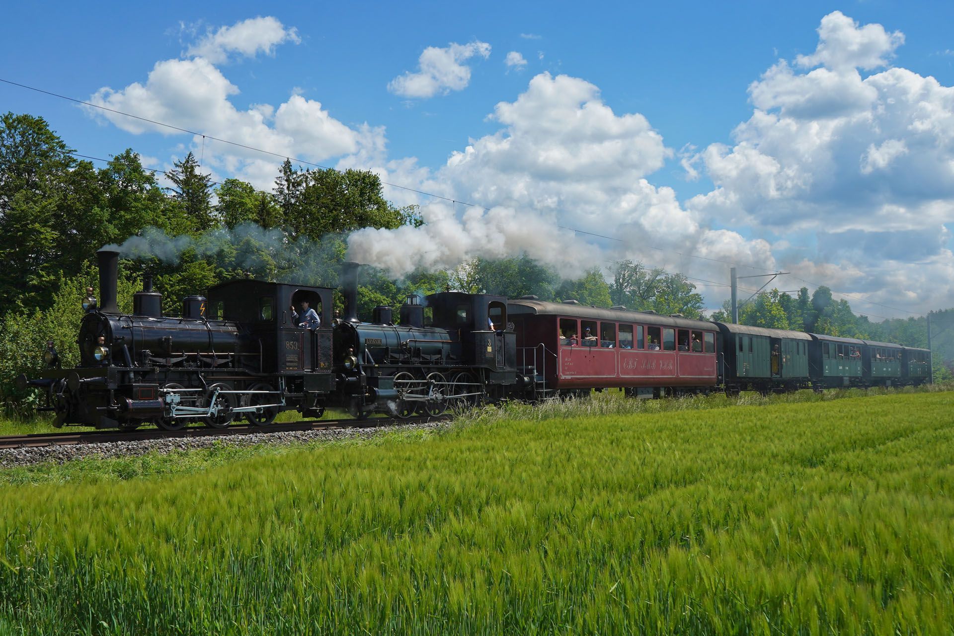 Ancient steam, legendary Crocodiles
and icons of Swiss railways