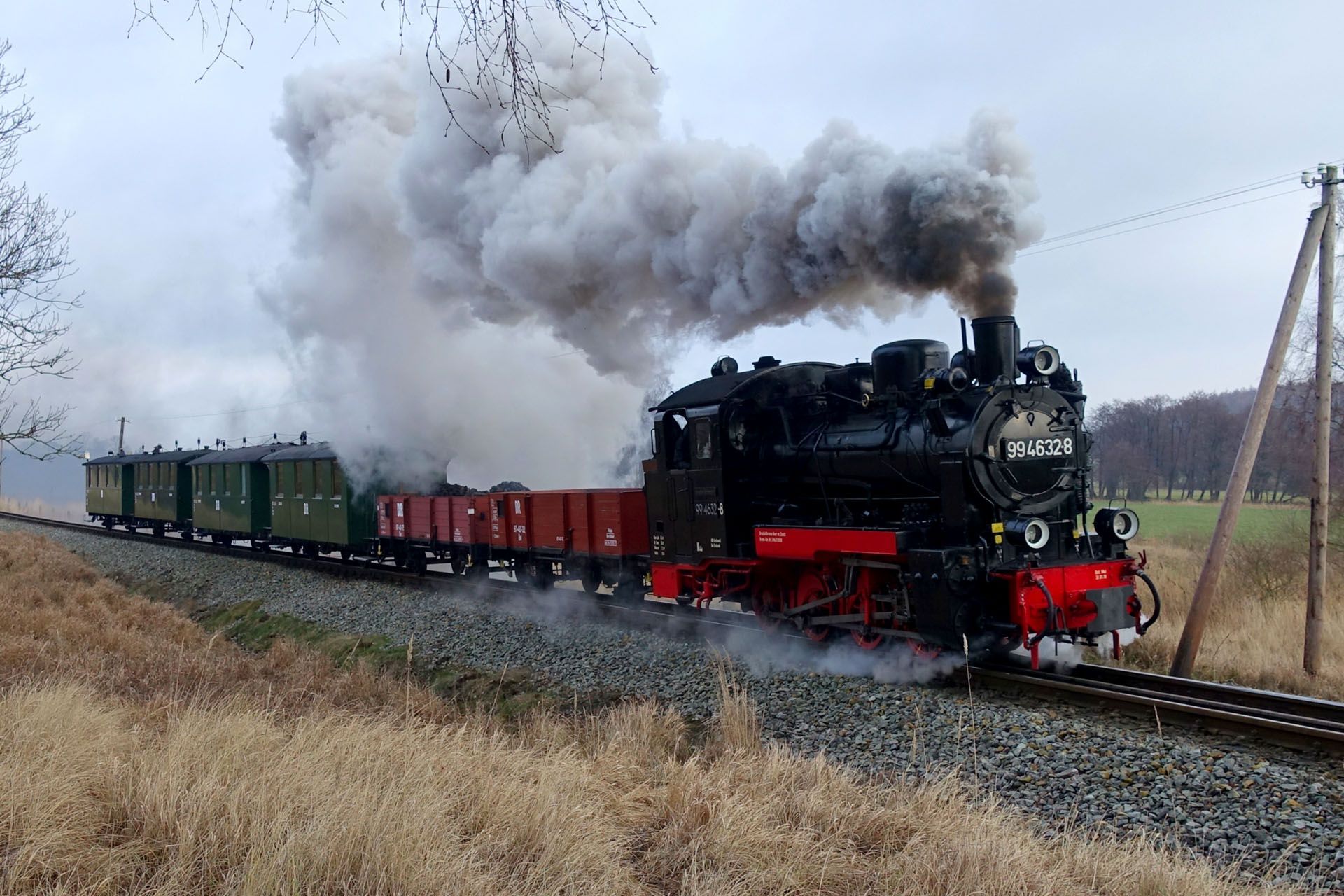 Steam in Eastern Germany – Saxony and the Baltic Coast