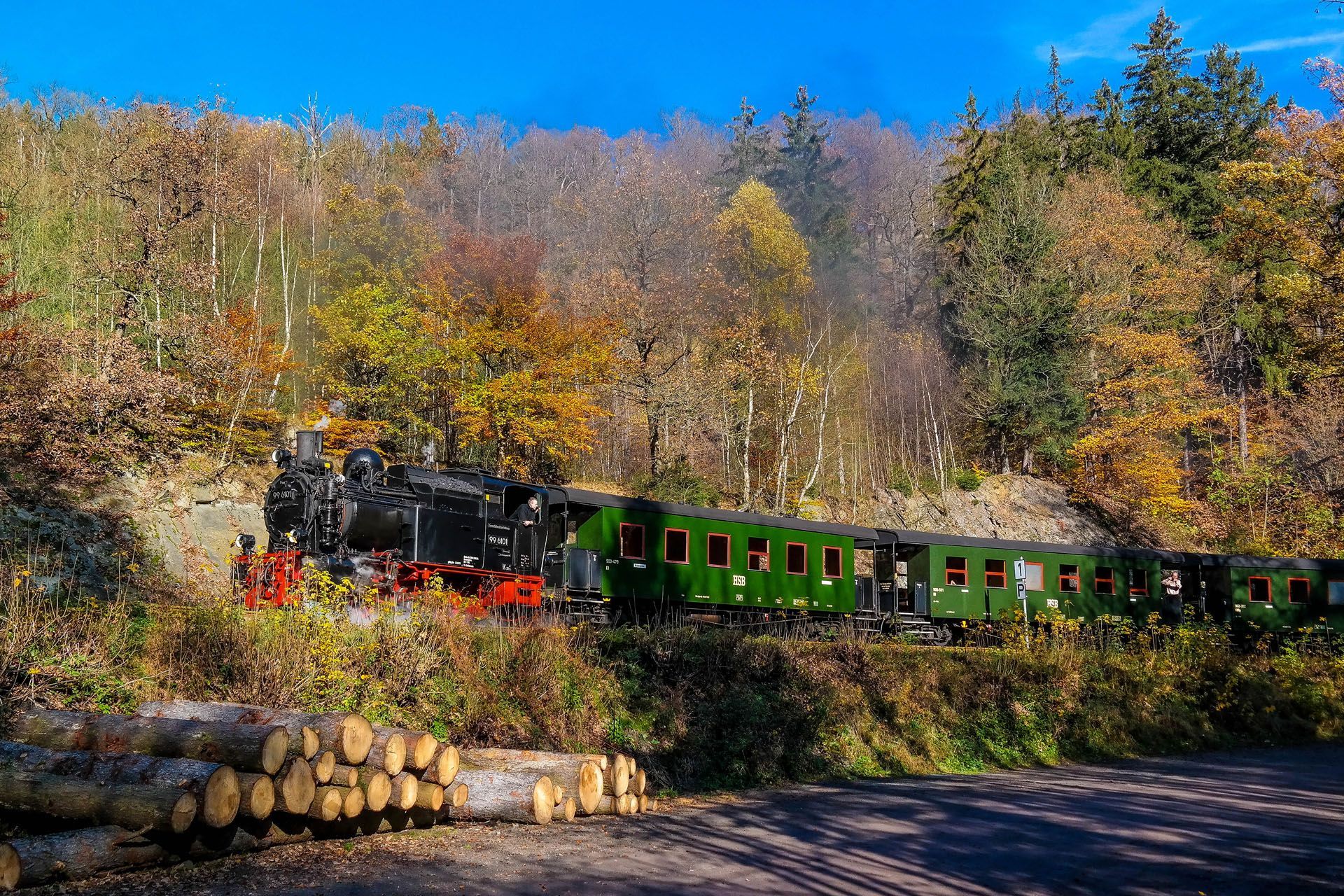 Autumn Steam in the Harz Mountains