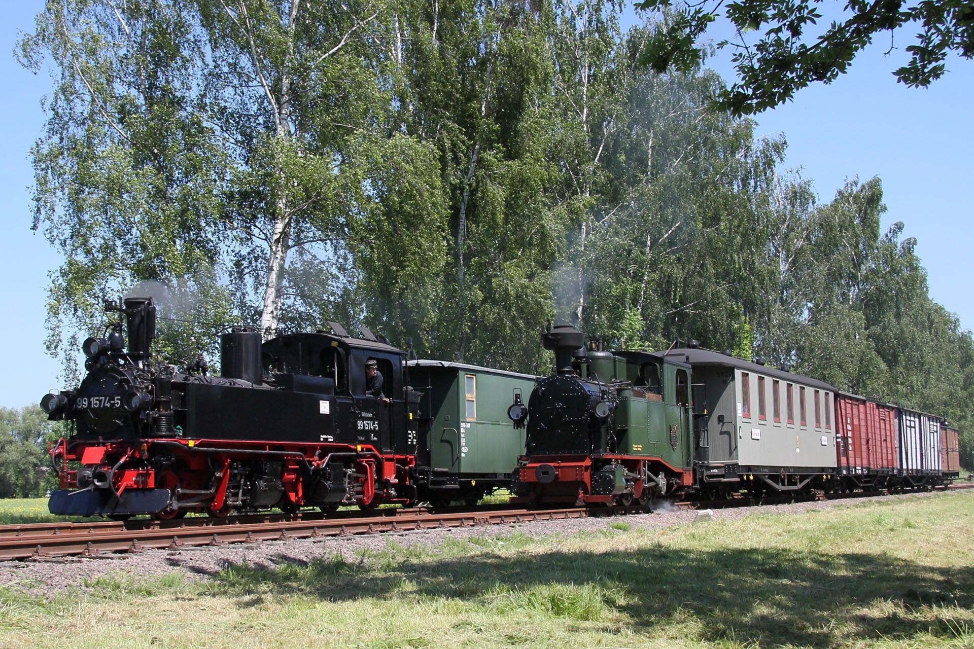 Steam in Saxony and Bavaria