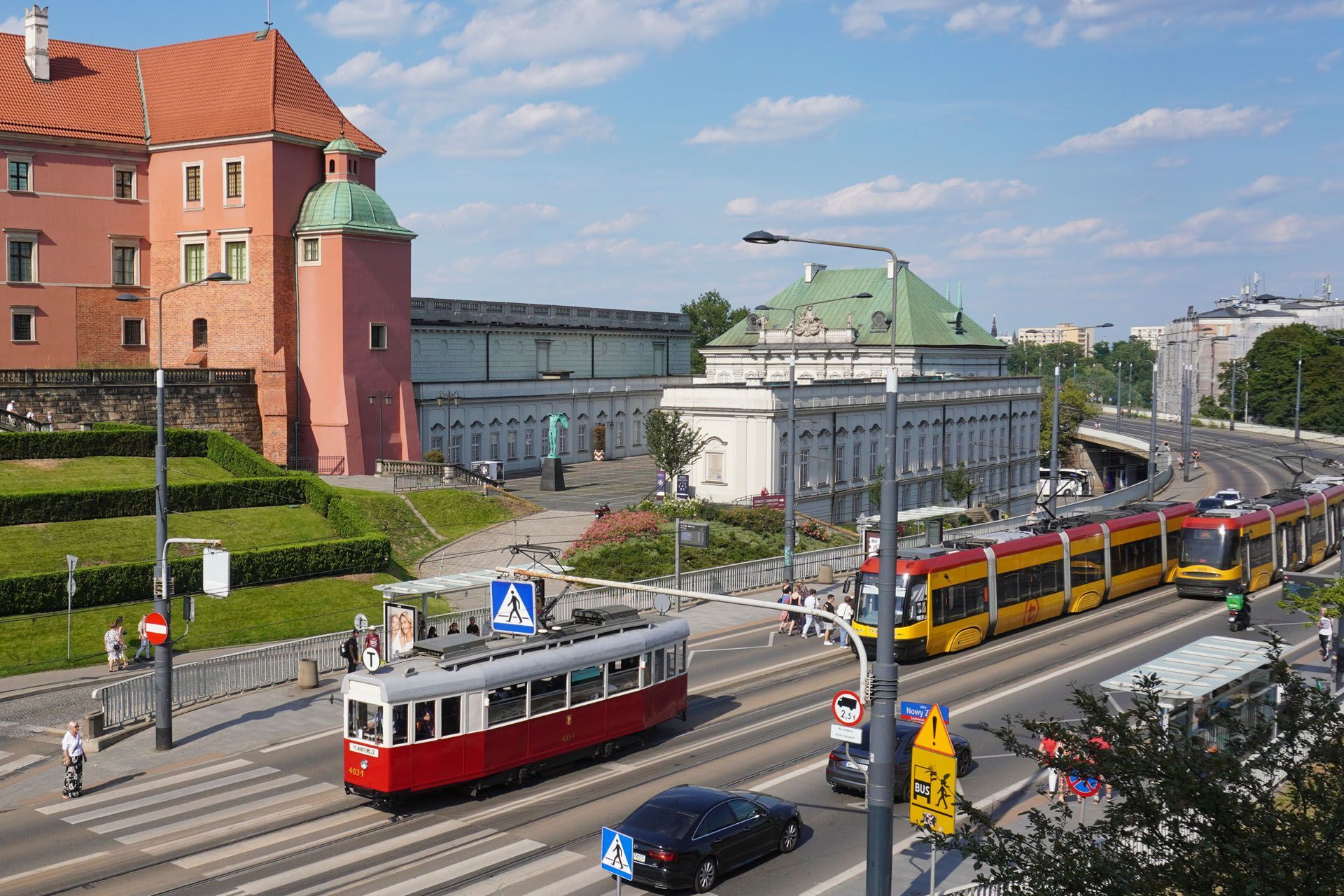 tramways and historic cities of poland