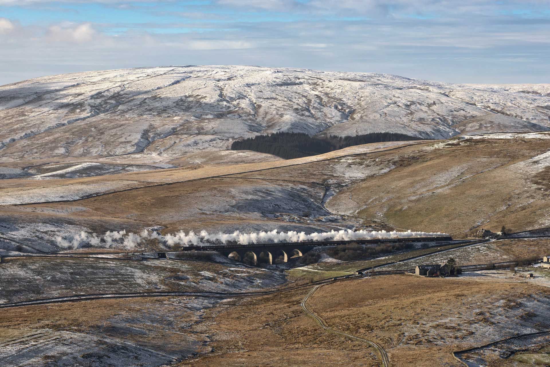 Winter Cumbrian Mountain Express