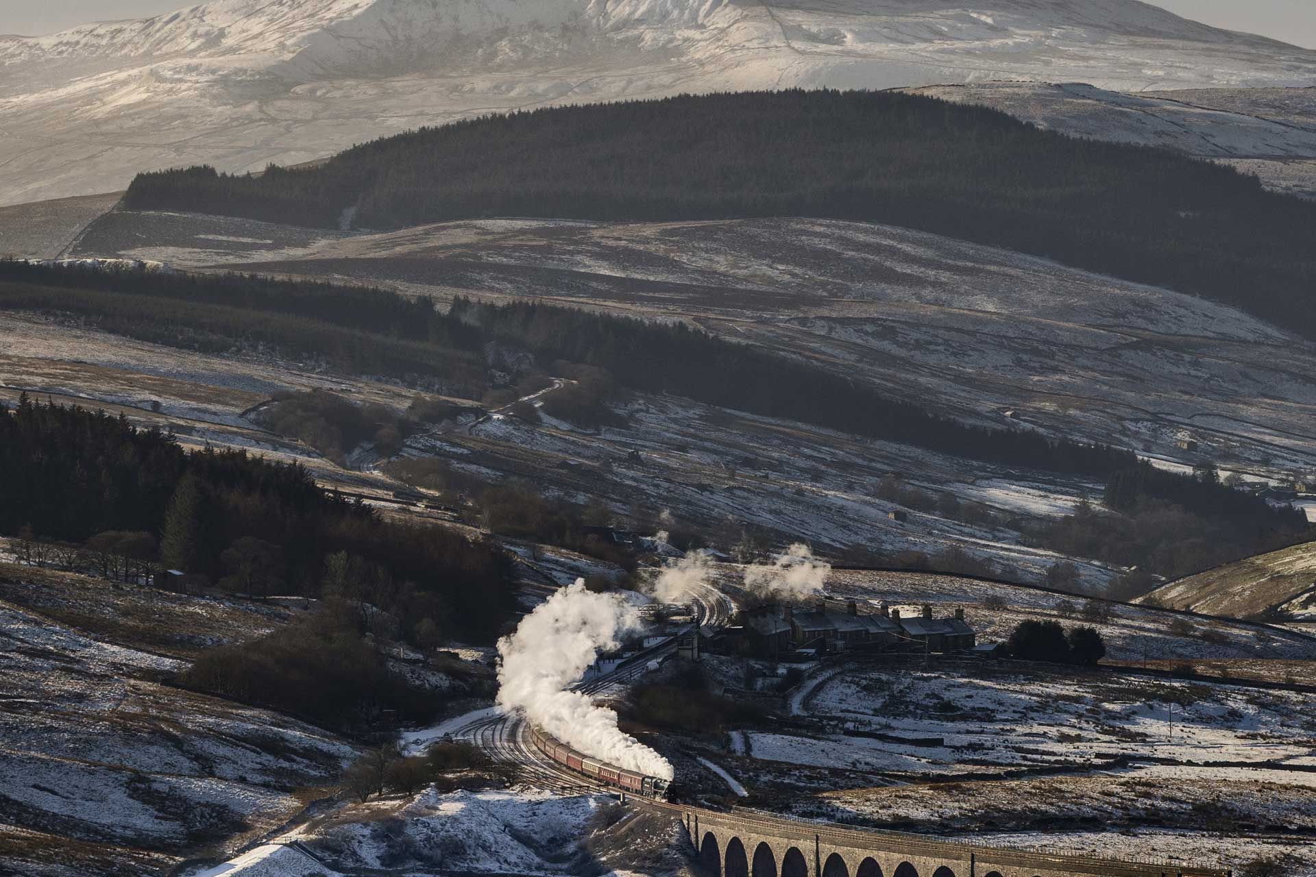Winter Cumbrian Mountain Express
