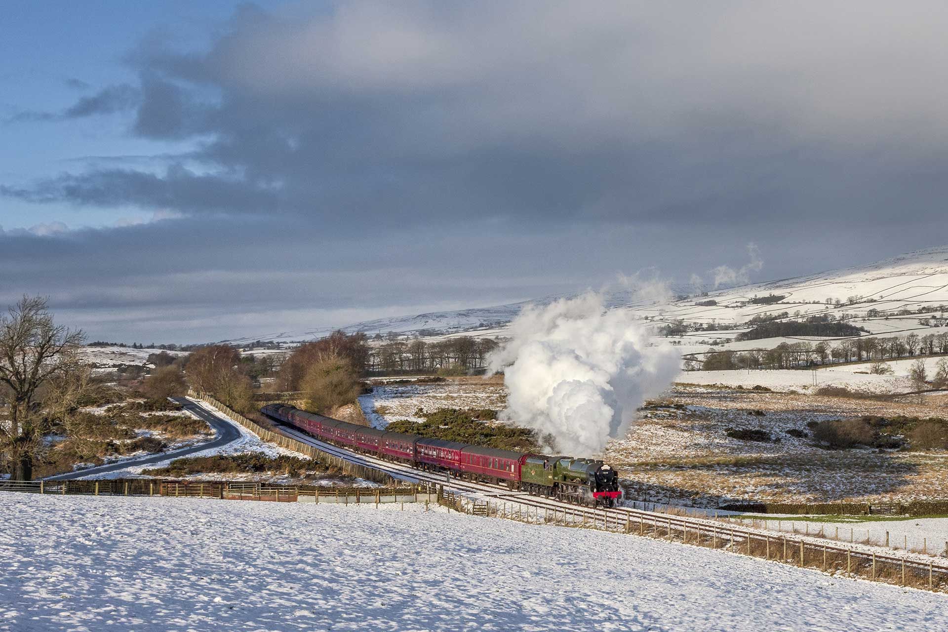 Winter Cumbrian Mountain Express