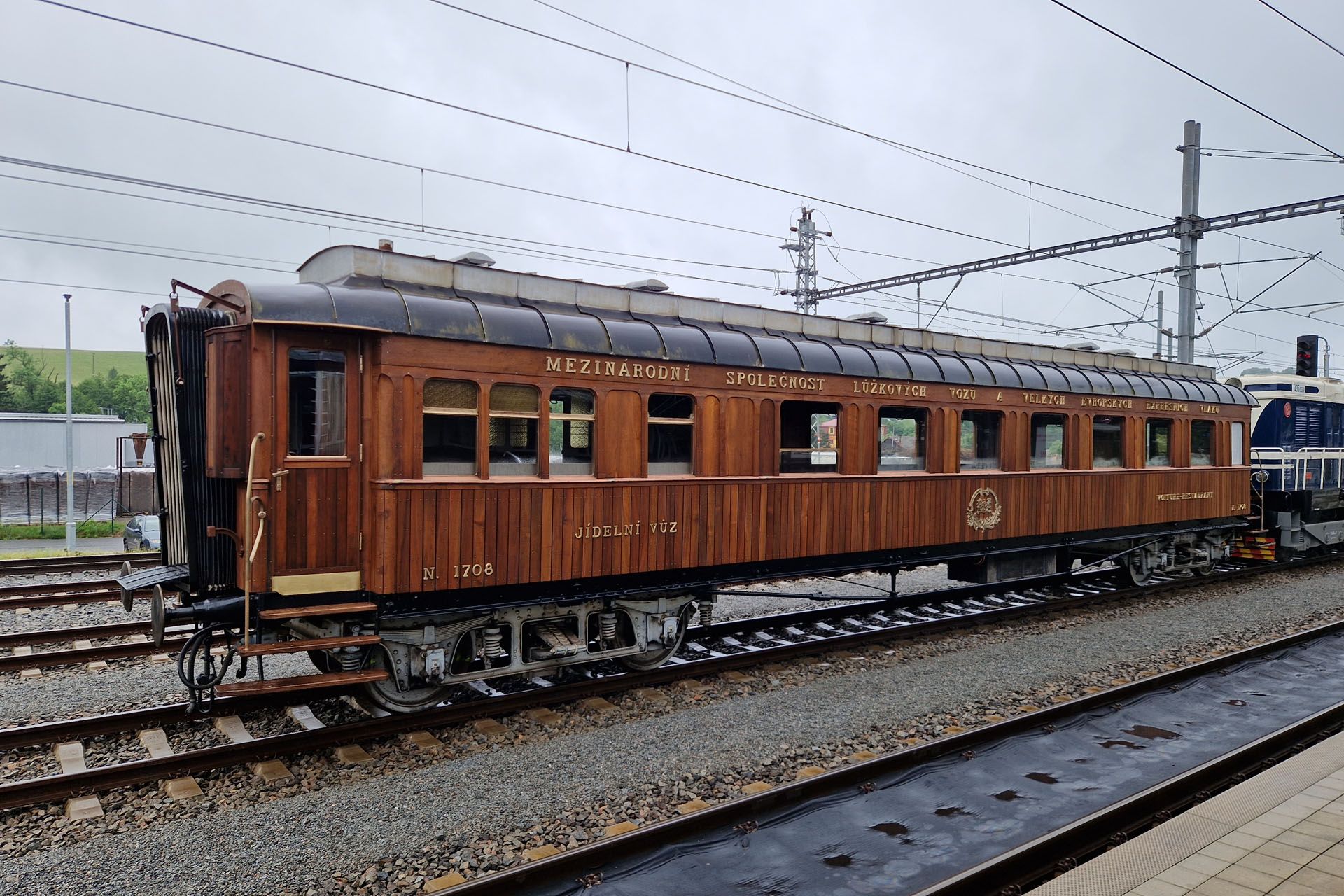 Winter Steam and Luxury Trains in Bohemia