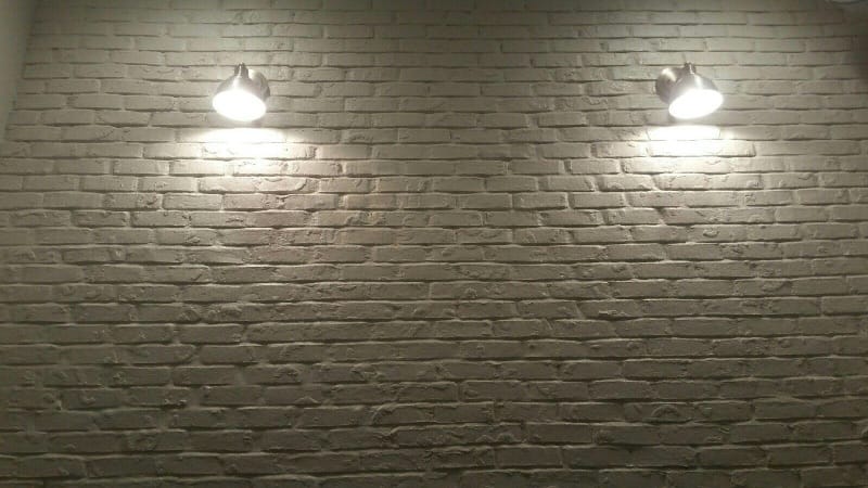 brick wall interior