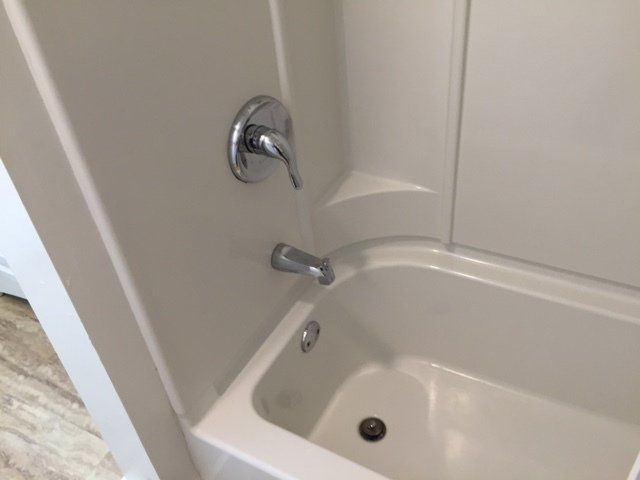 spring garden bathroom