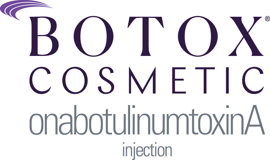 a logo for botox cosmetic onabotulinumtoxina injection