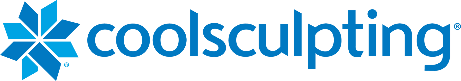 logo for CoolSculpting® with dark blue text