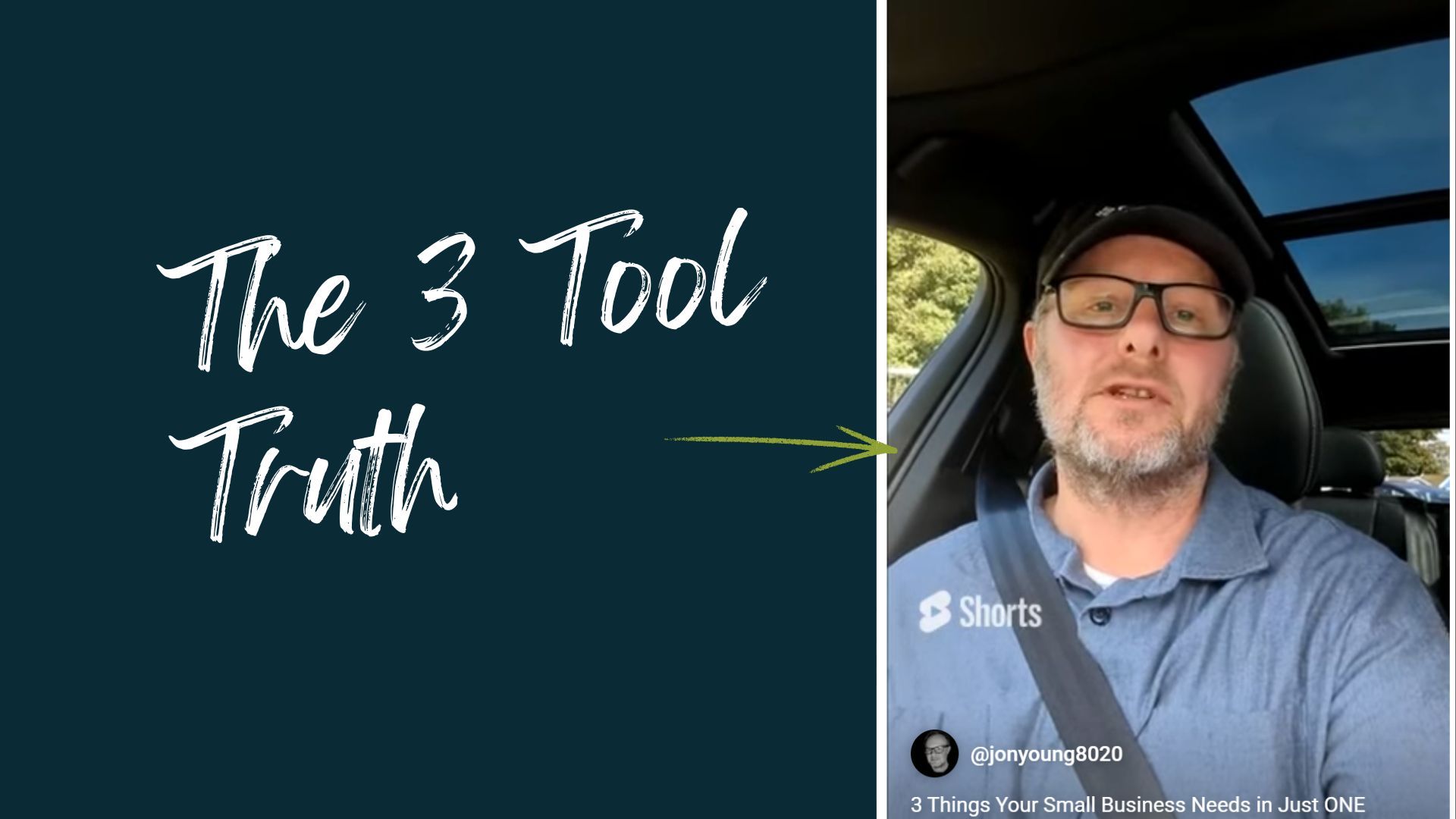 Jon Young talks about the three tools every small business needs