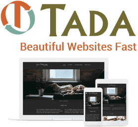 Tada fast web site builder CMS mobile web design