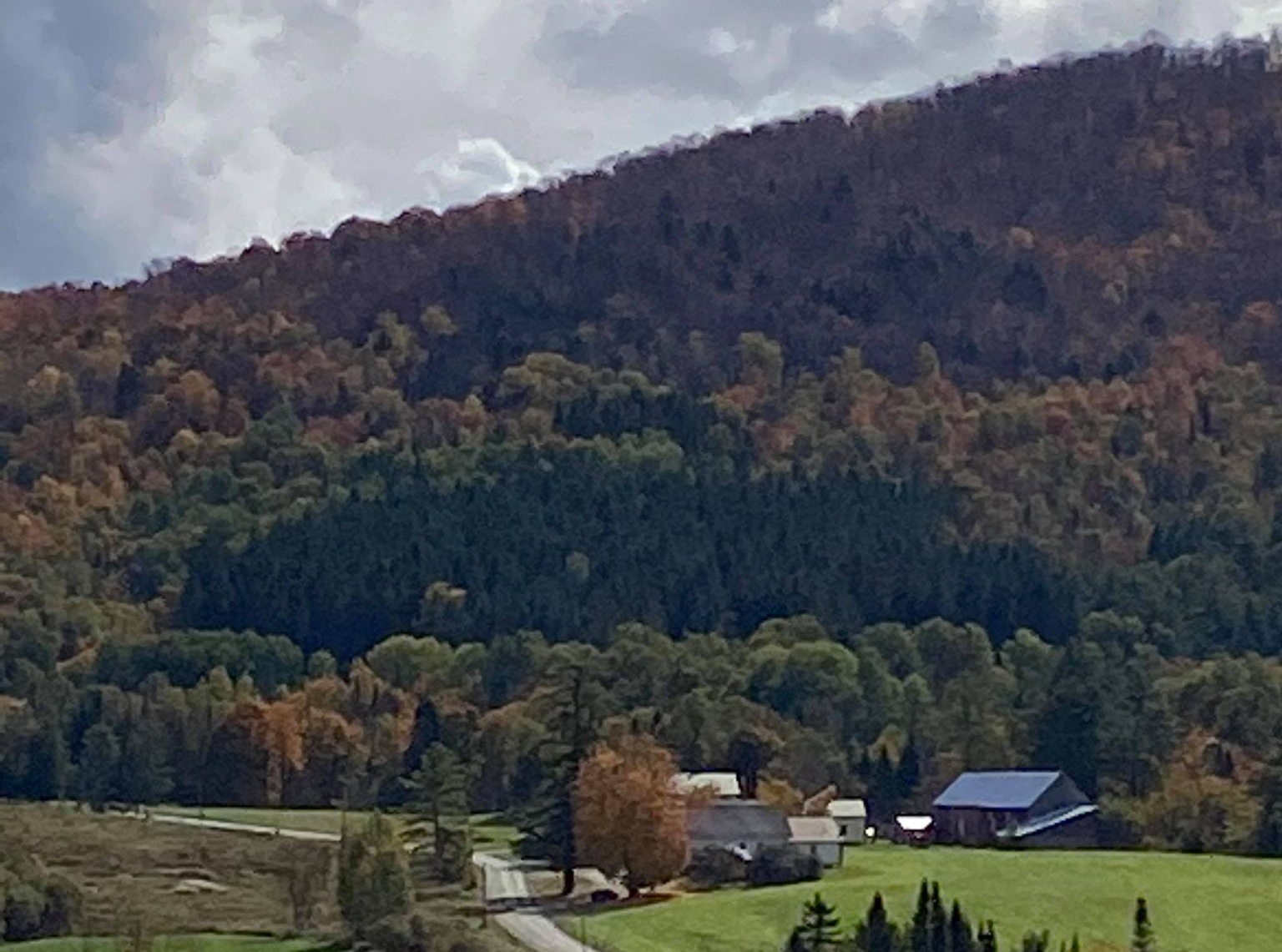 aerial view of the Town of Kirby