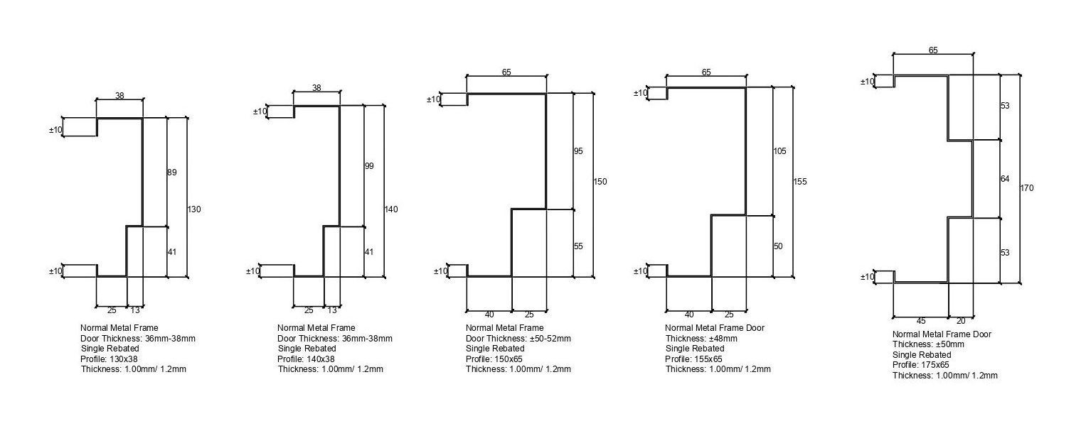 metal frame in sabah price