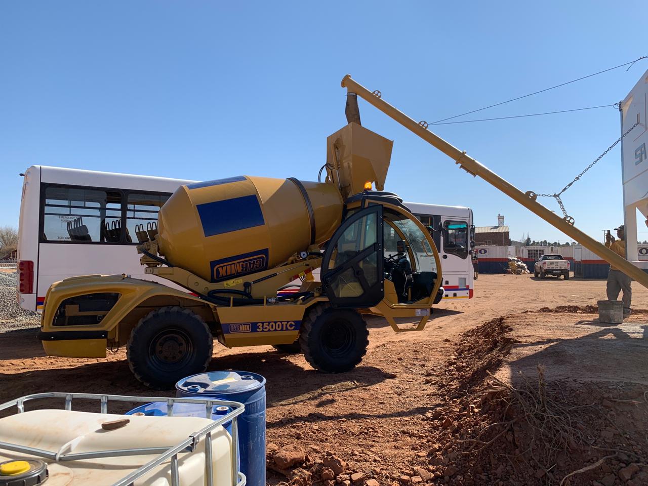 Wind and PV farms begin with Carmix