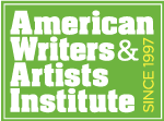 The logo for the american writers and artists institute