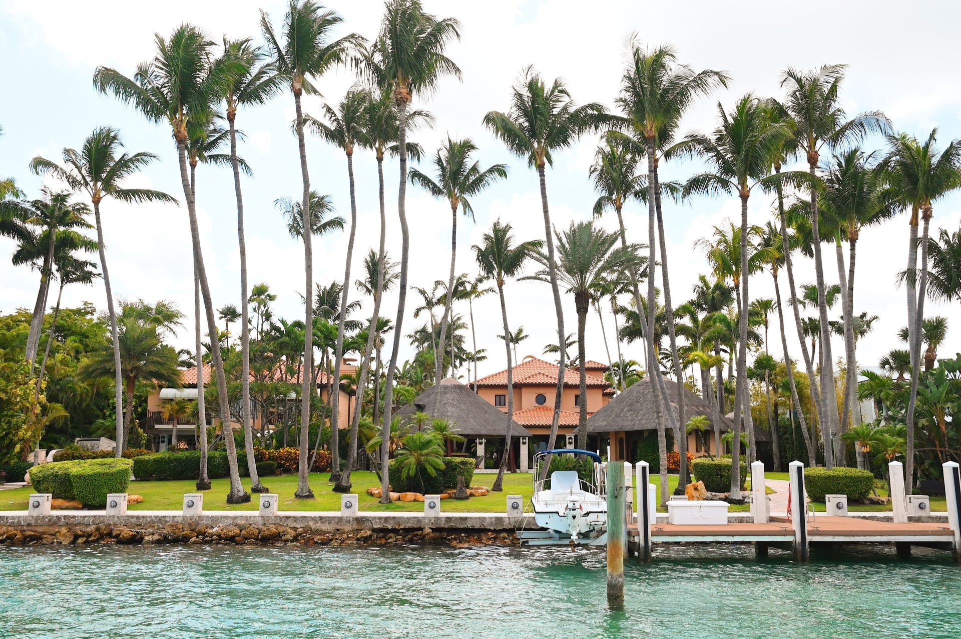 Emilio and Gloria Estefan Mansion in Star Island