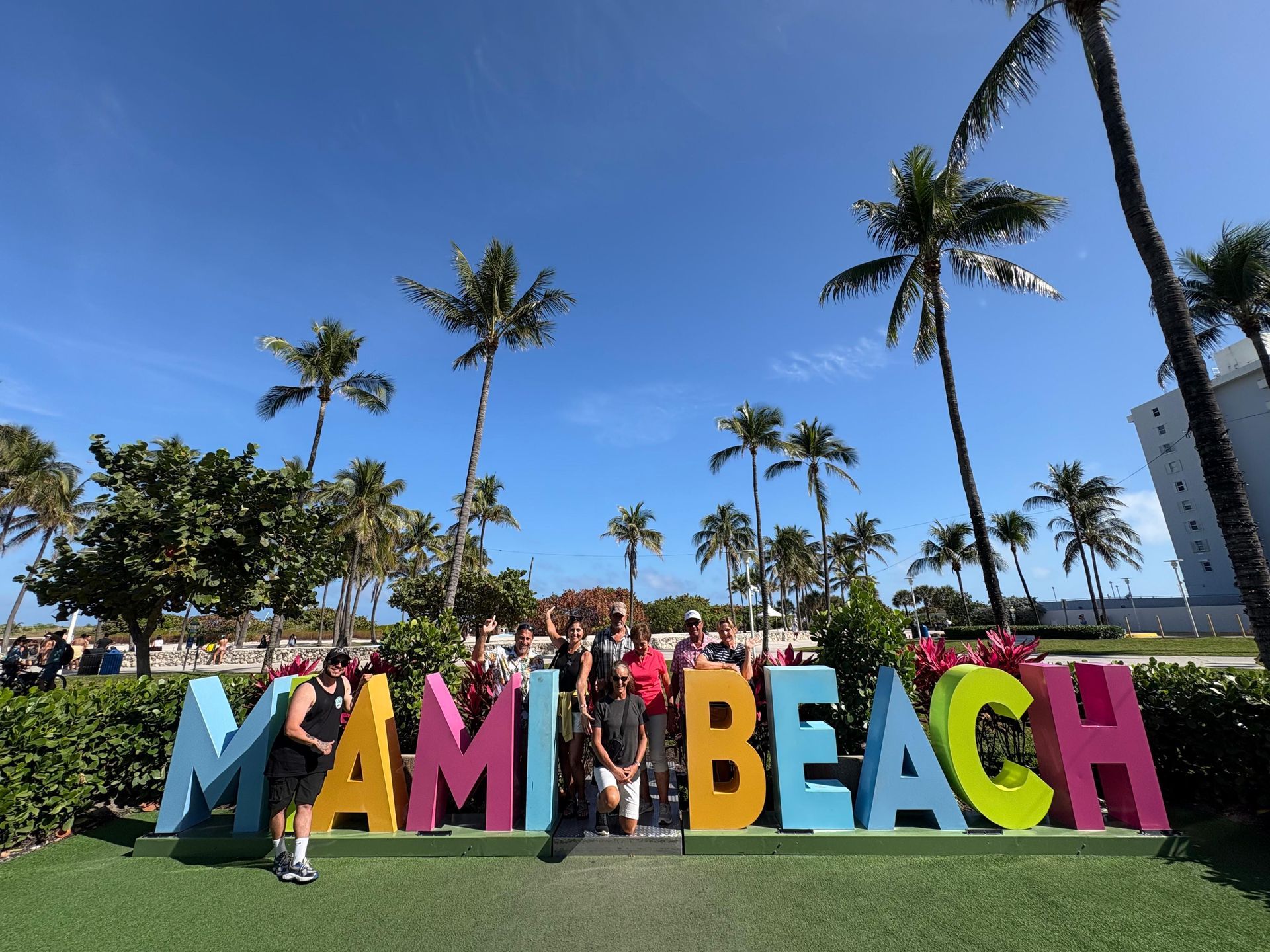 First time visitors in Miami Beach