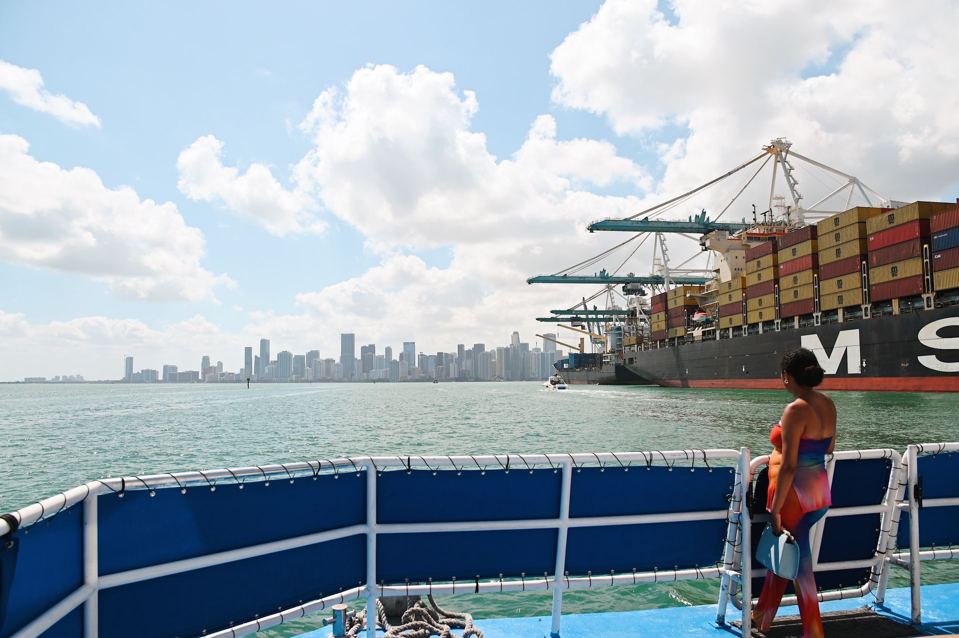 Miami boat trip