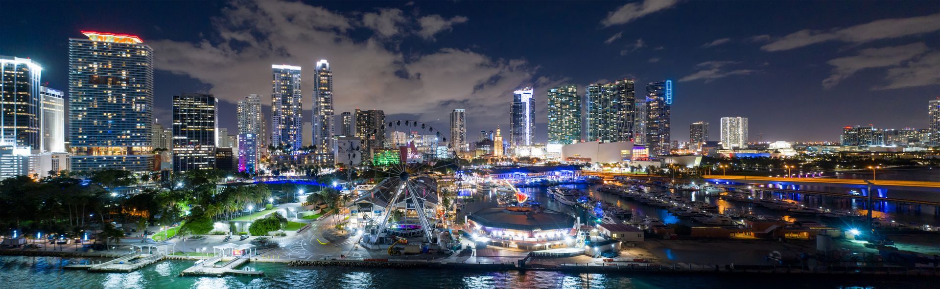 Miami Skyline Night Boat Tour