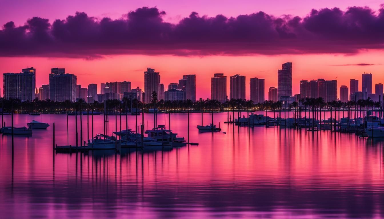 Miami Sunset Cruise - Skyline Sunset Tour in Biscayne Bay!