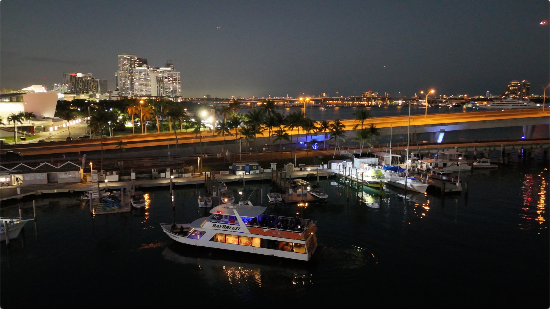 The Miami Boat Cruise with the Mojito Bar on Board