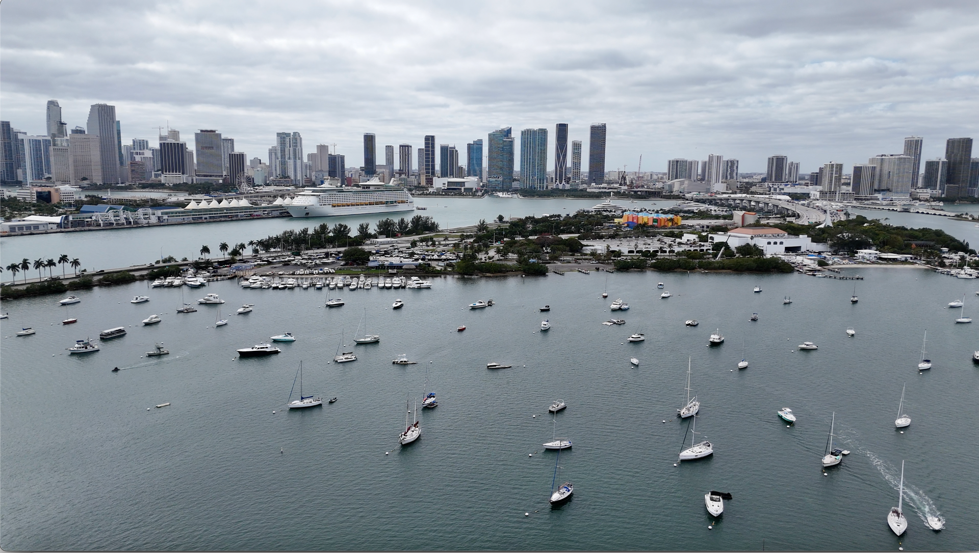 The beautiful Miami Skyline