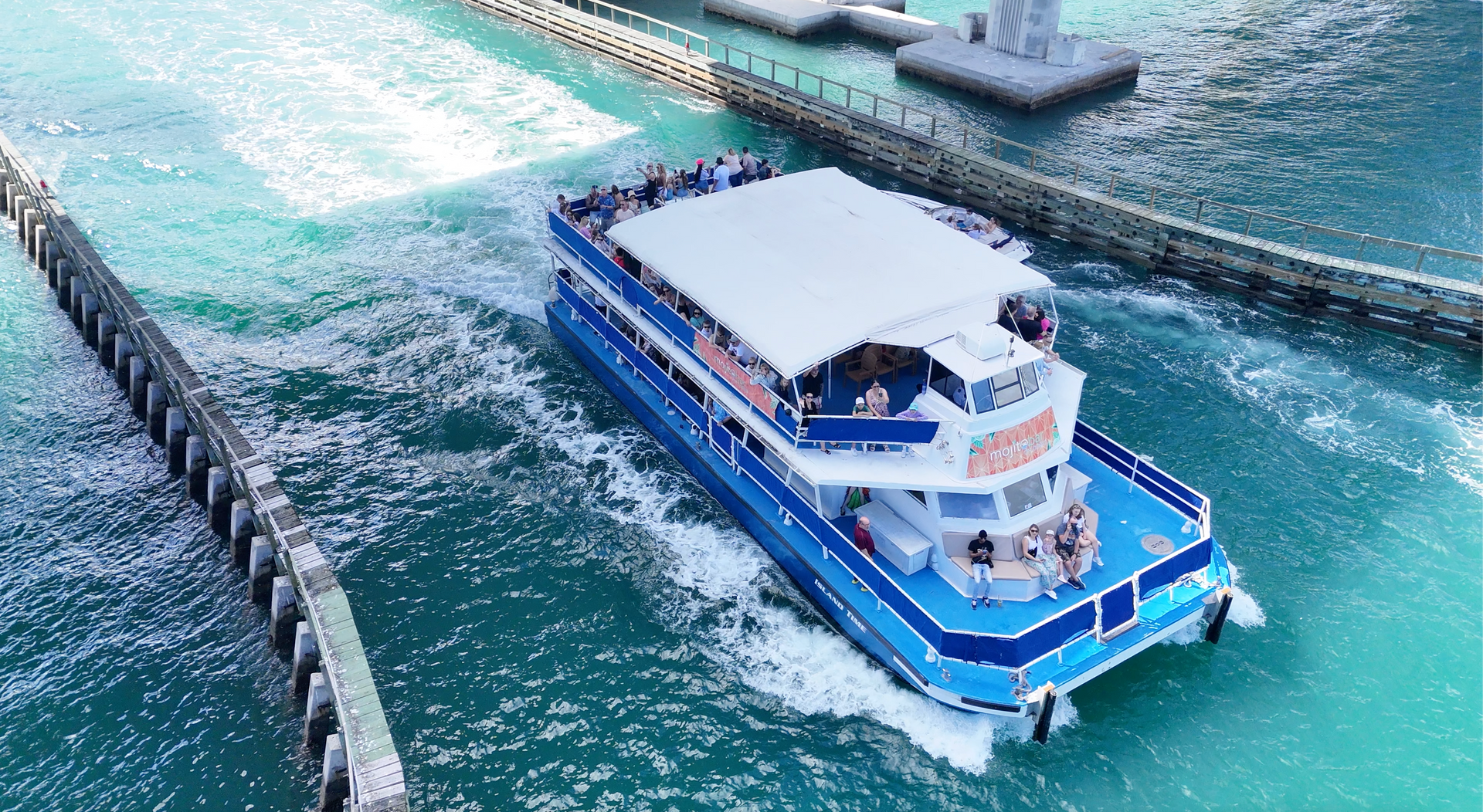 Miami Sightseeing Cruise departing Bayside