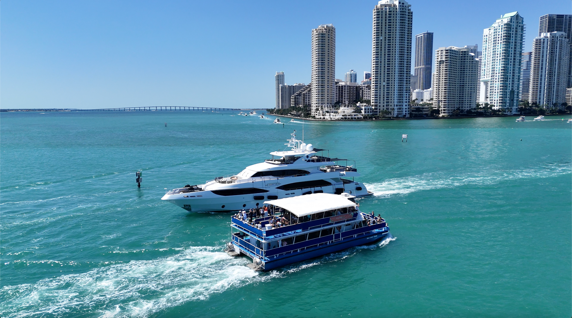 miami sightseeing boat trip tour