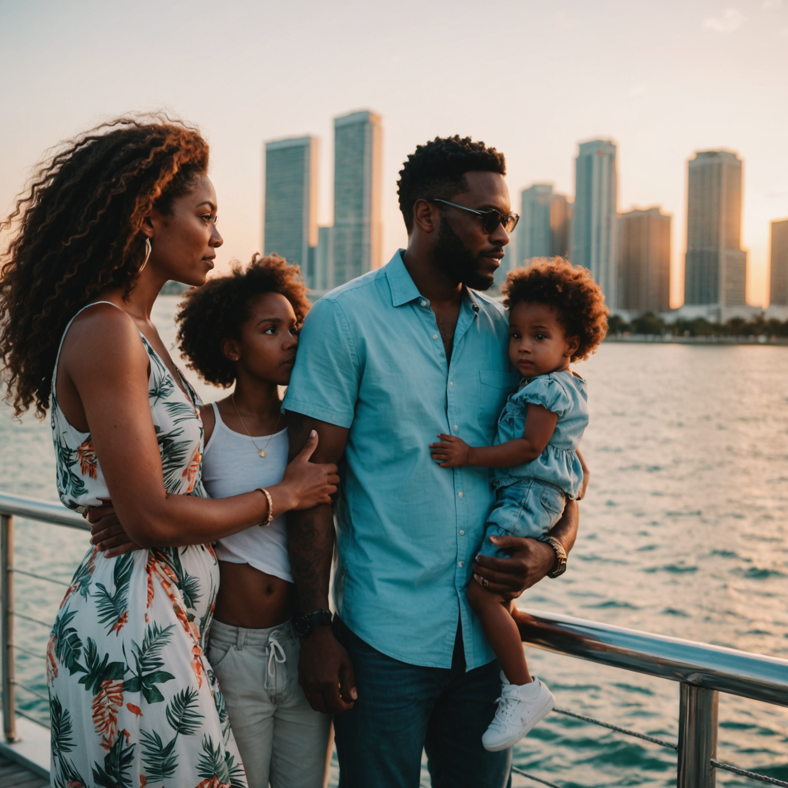 sunset cruise, sunset cruises, boat tours, Miami Sunset on Biscayne Bay