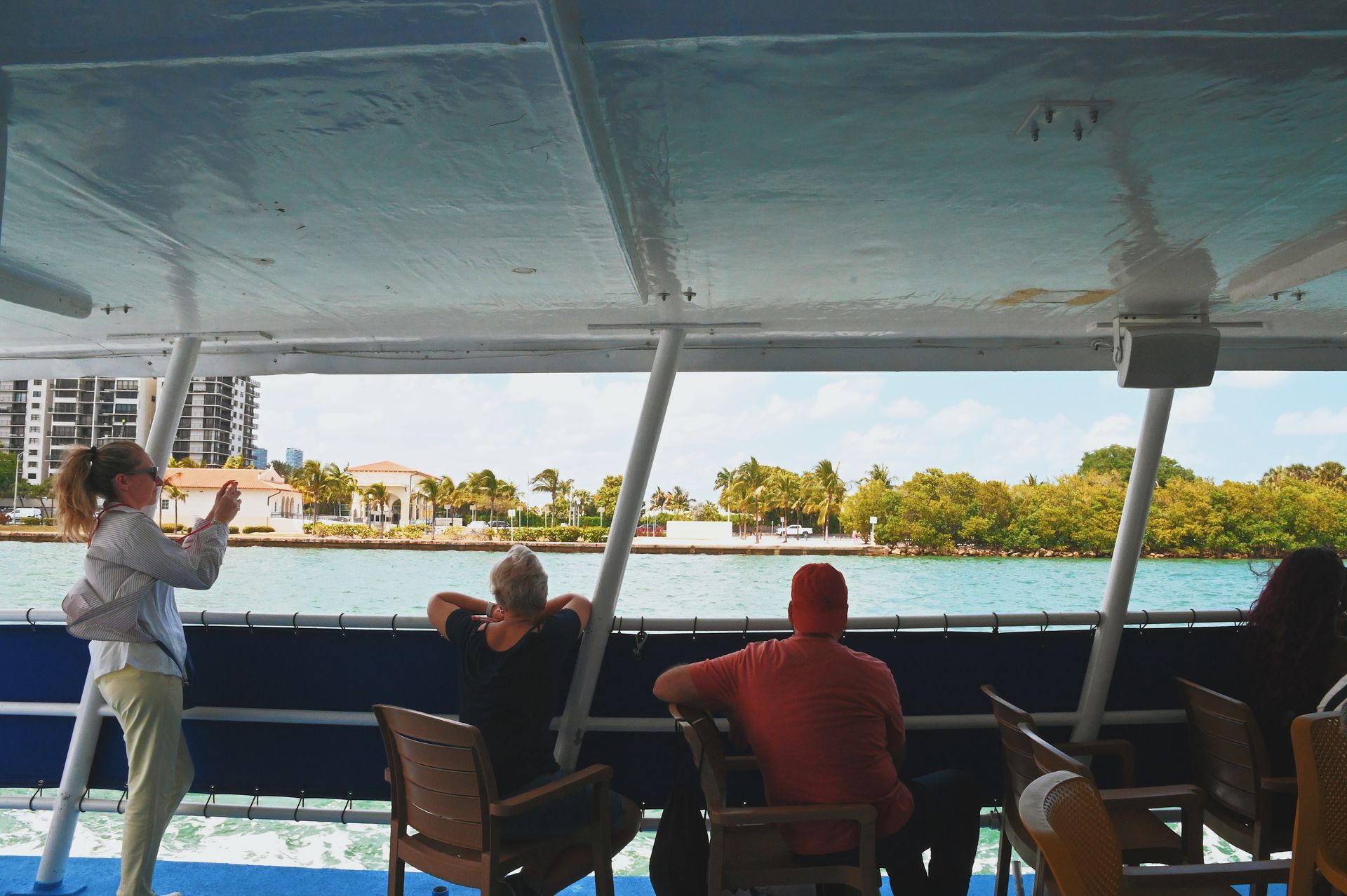 Guest on the Miami Island Tours Cruise