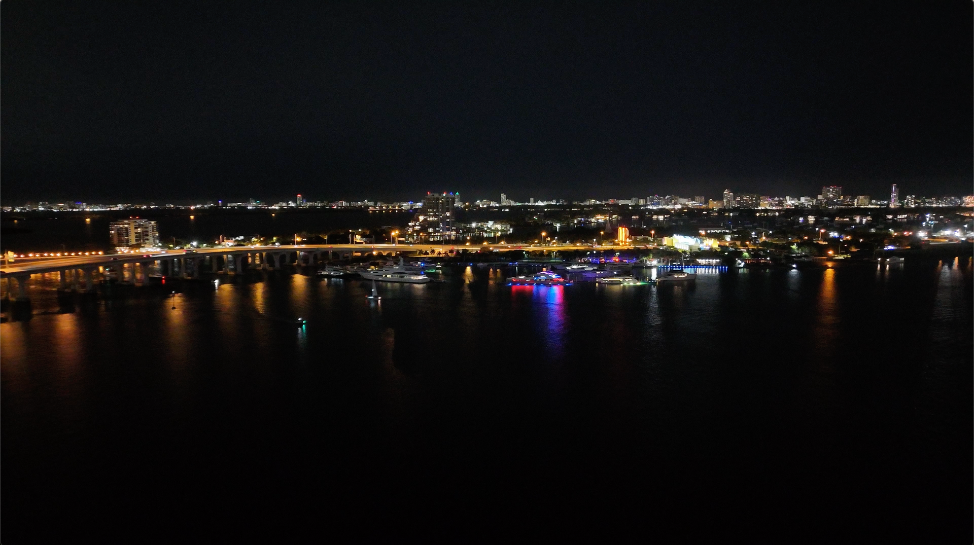 Miami Night Cruise on Biscayne Bay