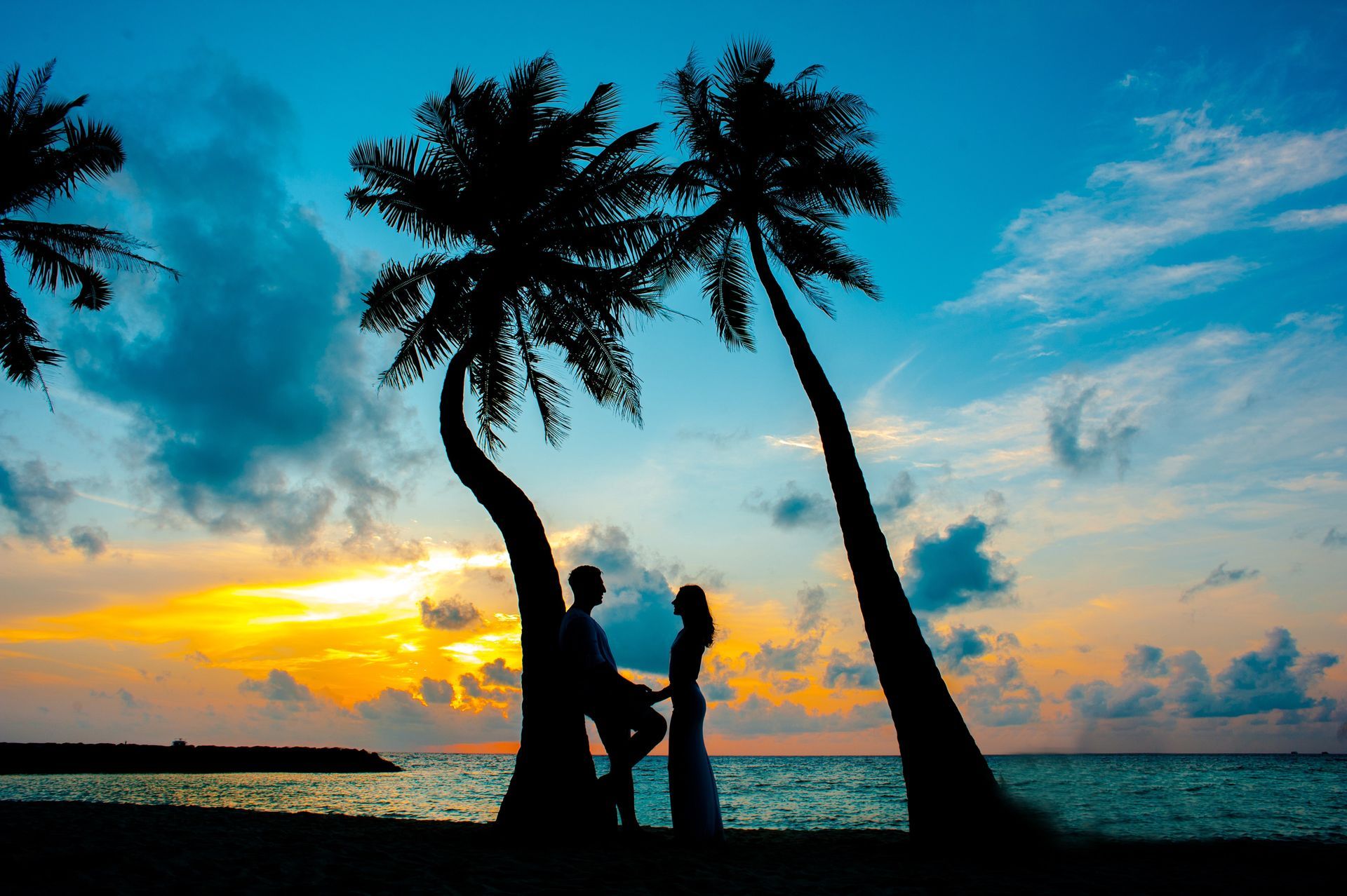 Romance under the Miami Sunset