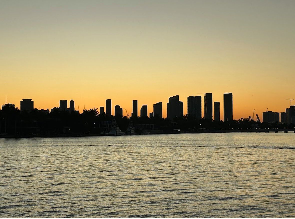 Skyline Sunset Cruise Miami from Biscayne Bay