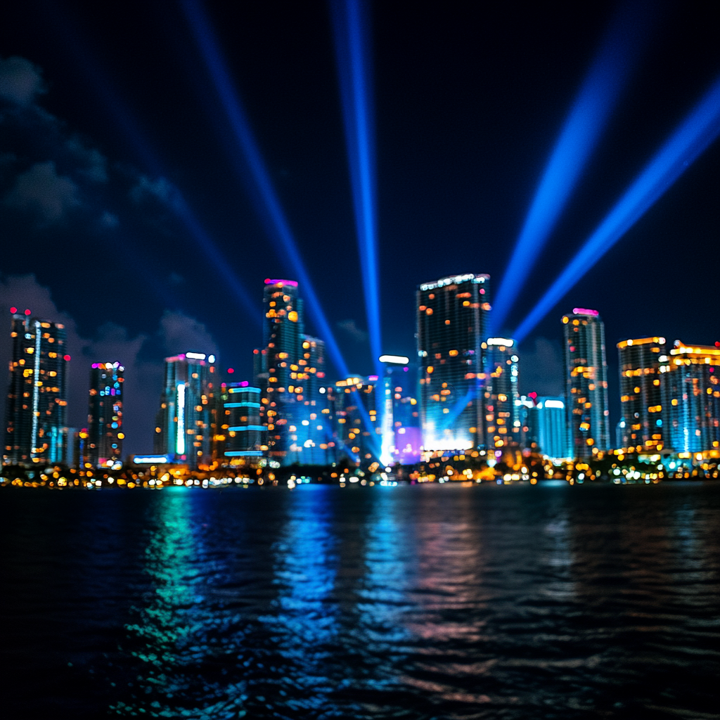 Miami Skyline party Cruise