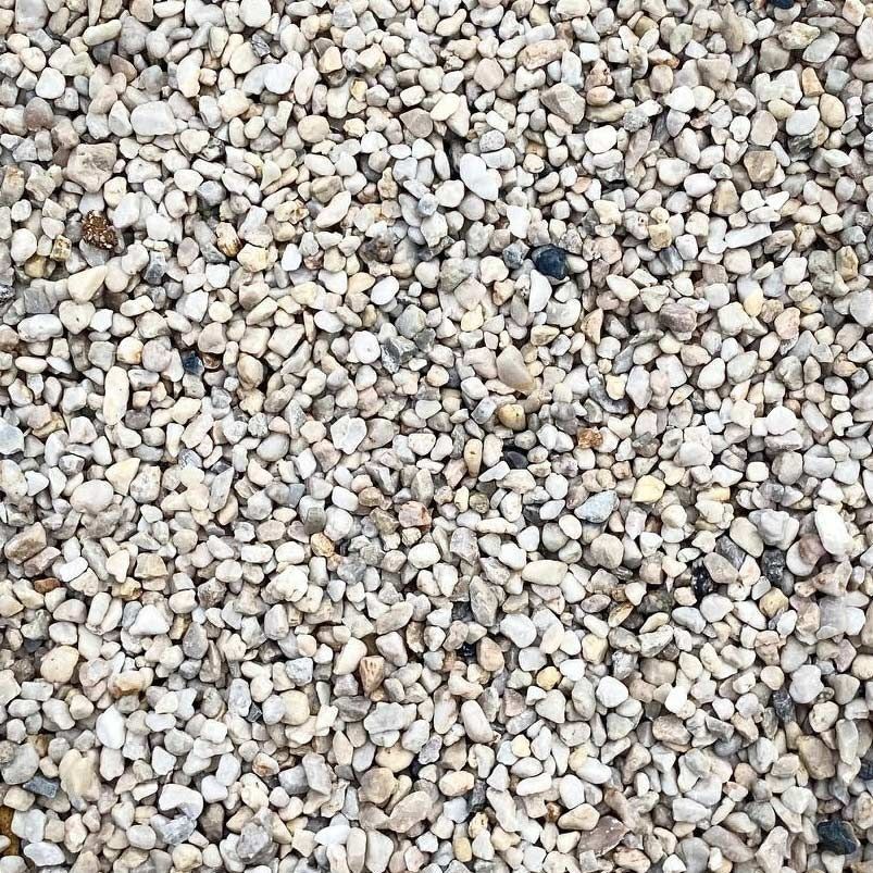 Emerald White Pebble 20mm