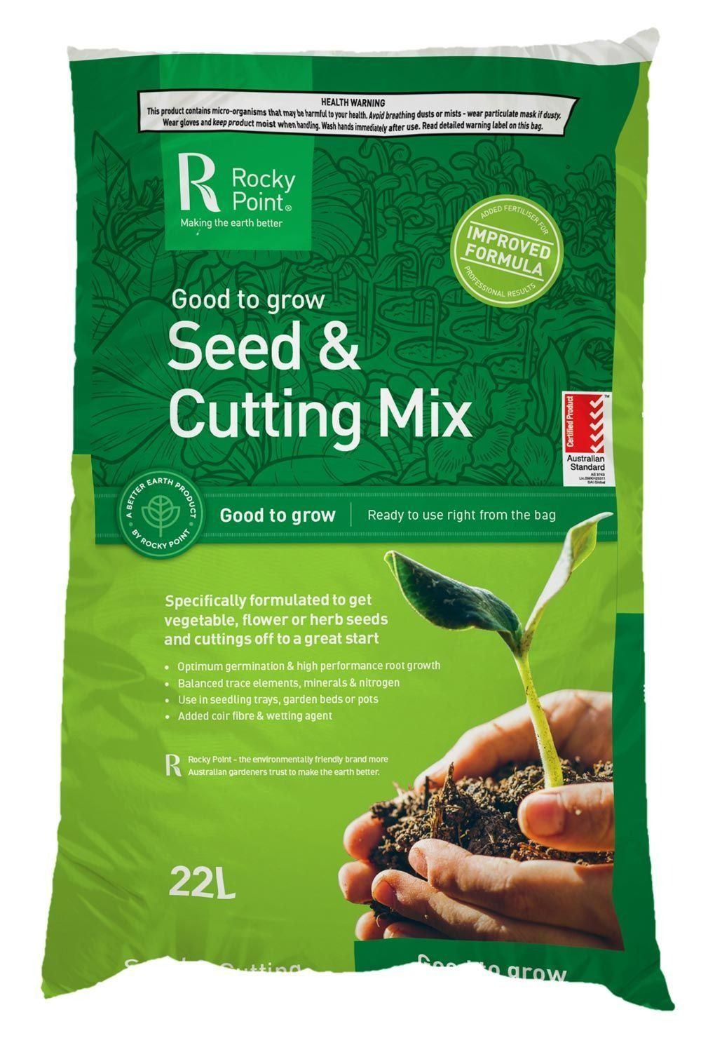Rocky Point Seed & Cutting Mix 22L