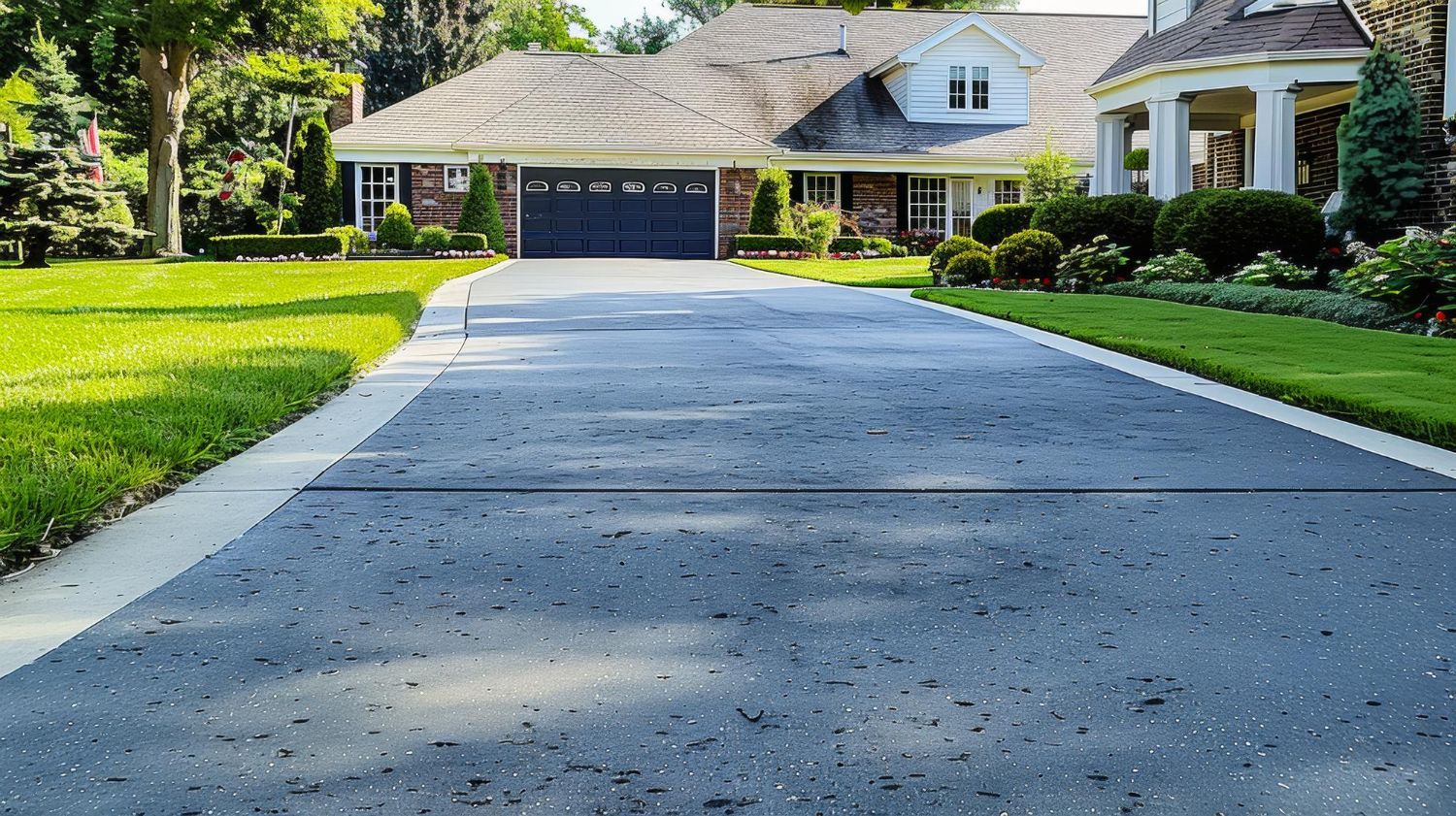 concrete driveway