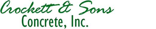Crockett & Sons Concrete, Inc.