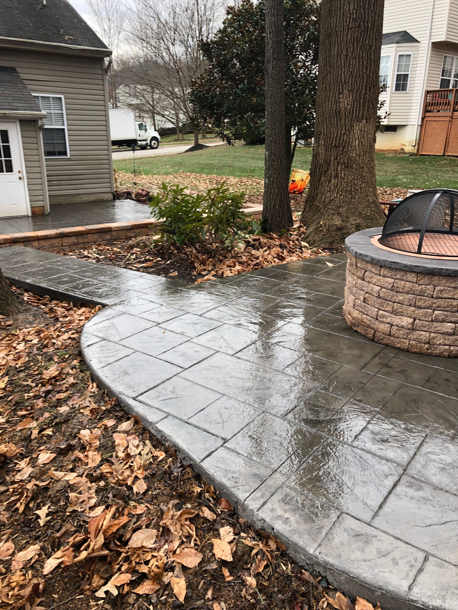 Stamped & Broom Finish Concrete Services in Port Deposit