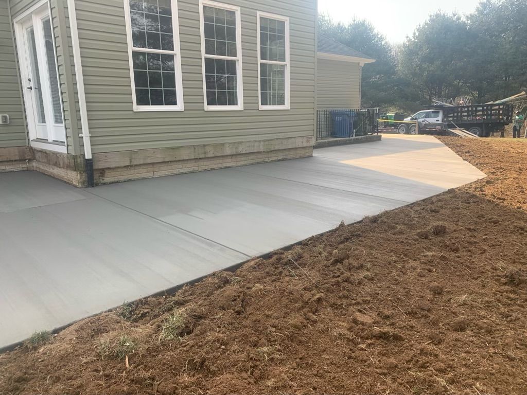 Stamped & Broom Finish Concrete Services in Port Deposit