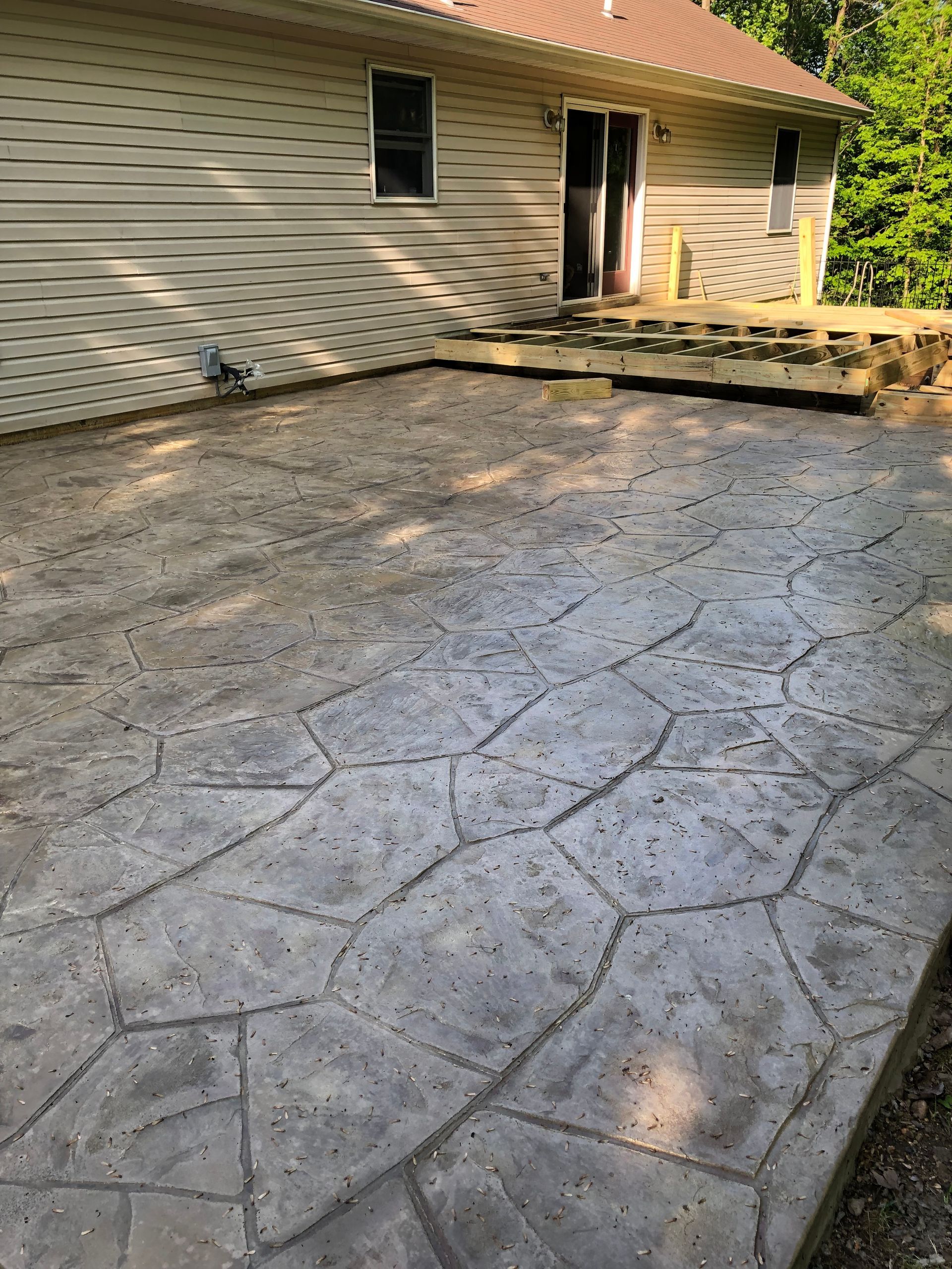 Stamped & Broom Finish Concrete Services in Port Deposit